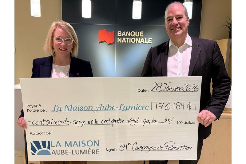 176 000 $ pour la maison Aube-Lumière